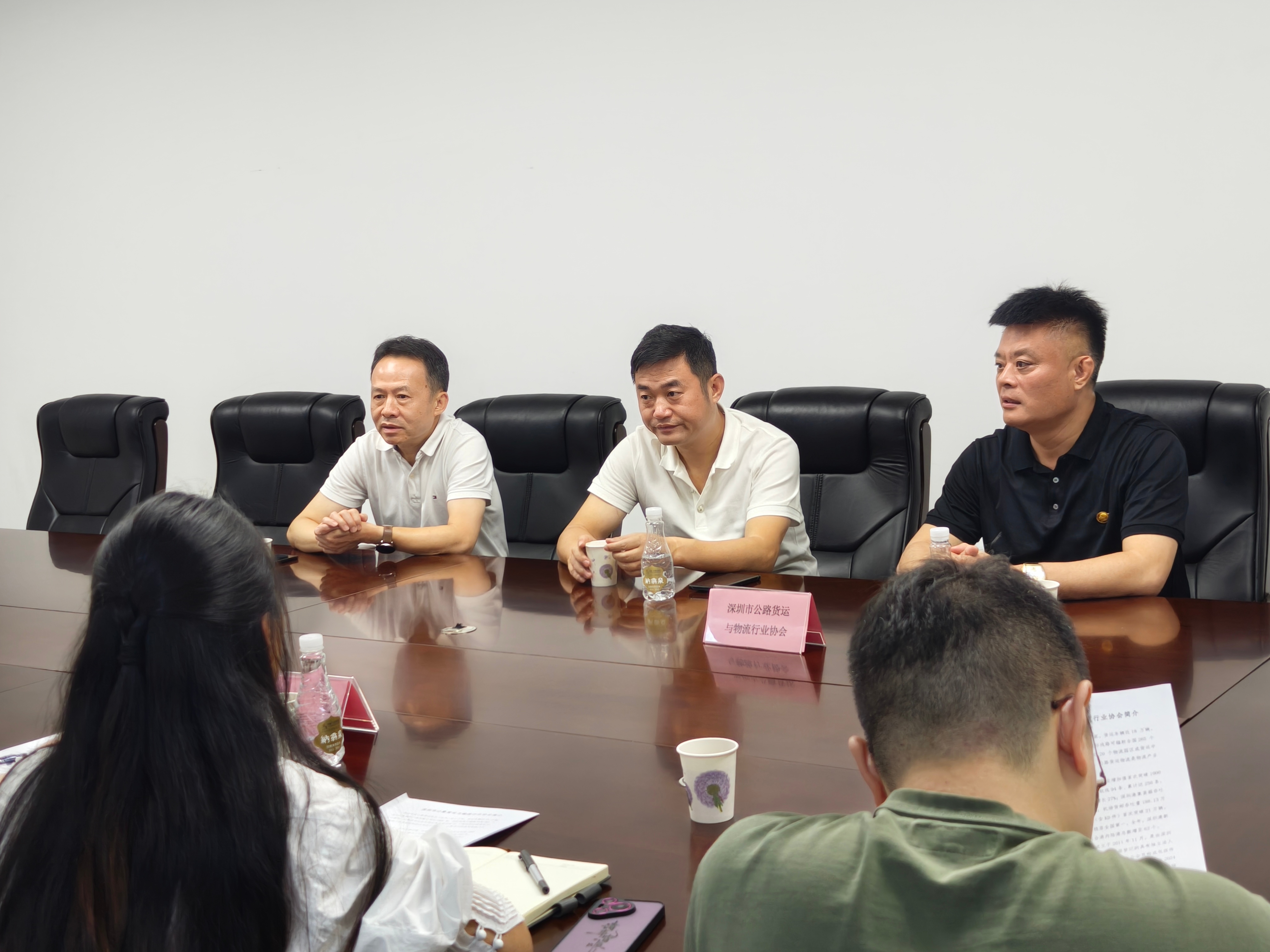 曲玉军会长带队拜访市交通运输局龙华管理局